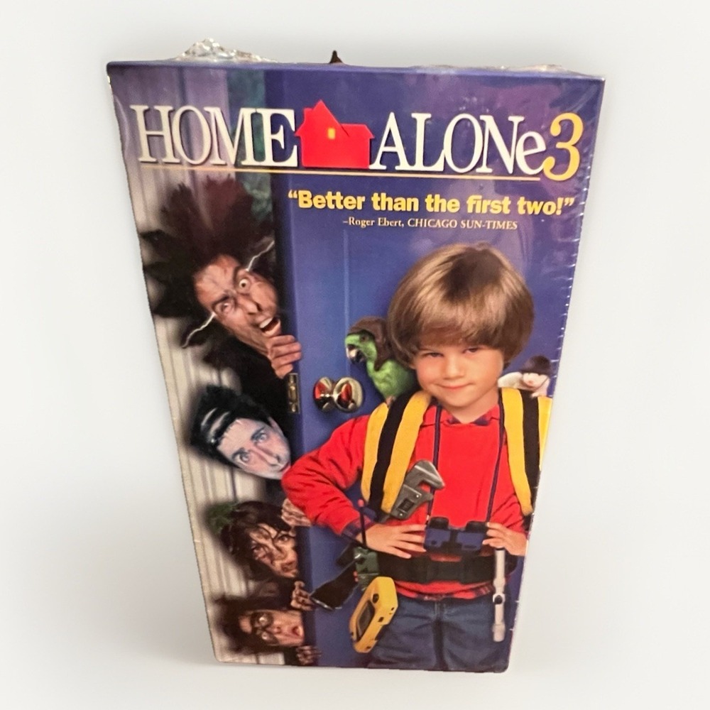 Home Alone 3 (VHS, 1998) New Sealed‎ Alex D. Linz 20th Century Fox John Hughes